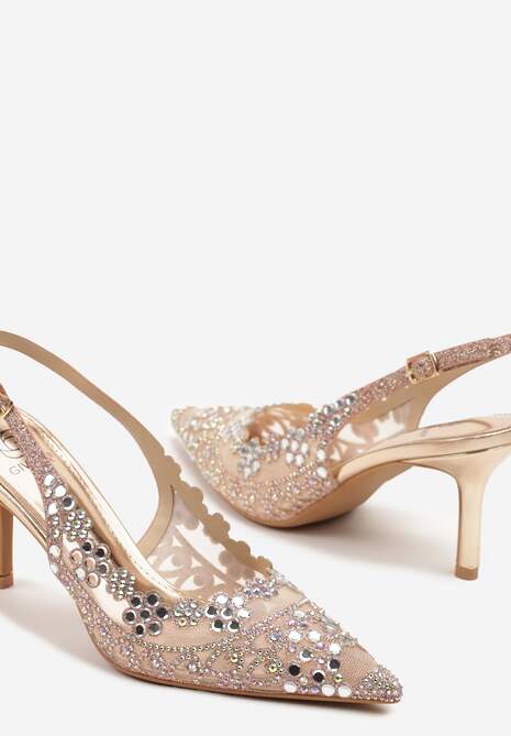 Sandale Korioliana Culoarea șampaniei 6