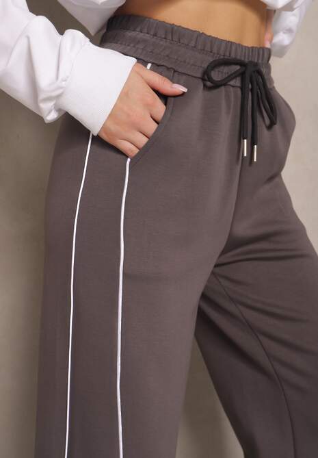 Pantaloni Salliara Gri închis 5