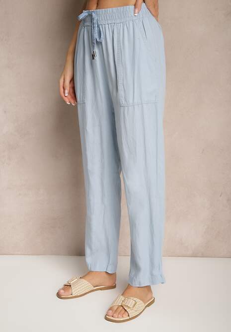 Pantaloni Calwia Albastru deschis 4