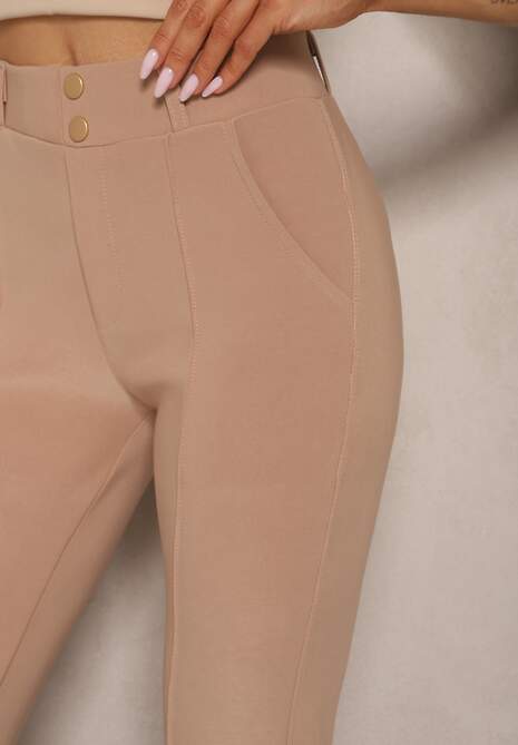 Pantaloni Zenwia Bej 5