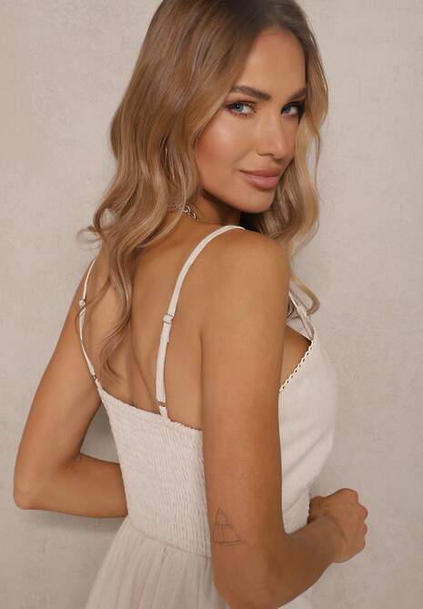 Rochie Lorbia Bej deschis 5