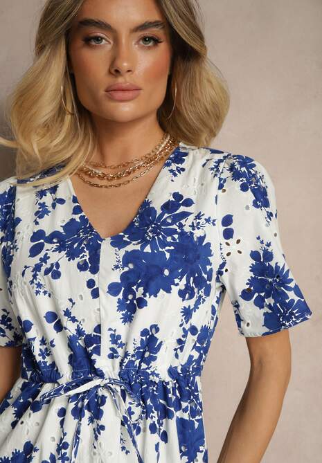 Rochie Velbia Albastră 5