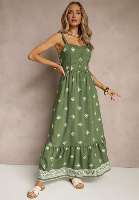 Rochie Leaella Verde 4