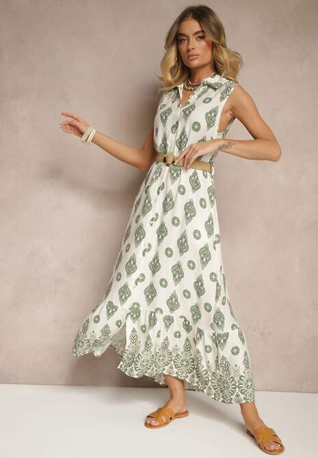 Rochie Eranelis Verde 4