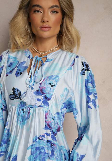 Rochie Ridiorielle Albastră 5