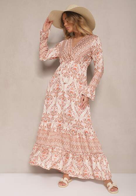 Rochie Korimira Bej 4