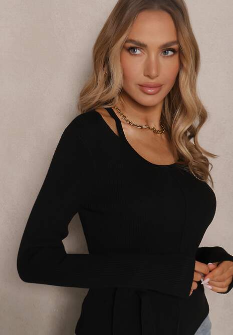 Pulover Kornelita Negru 5