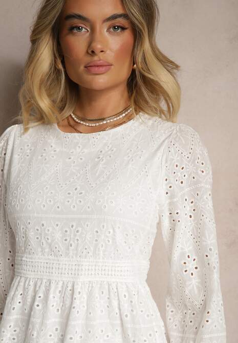 Rochie Ridittia Albă 5