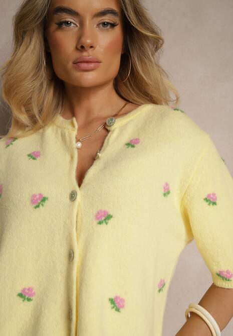 Cardigan Korivelle Galben 5