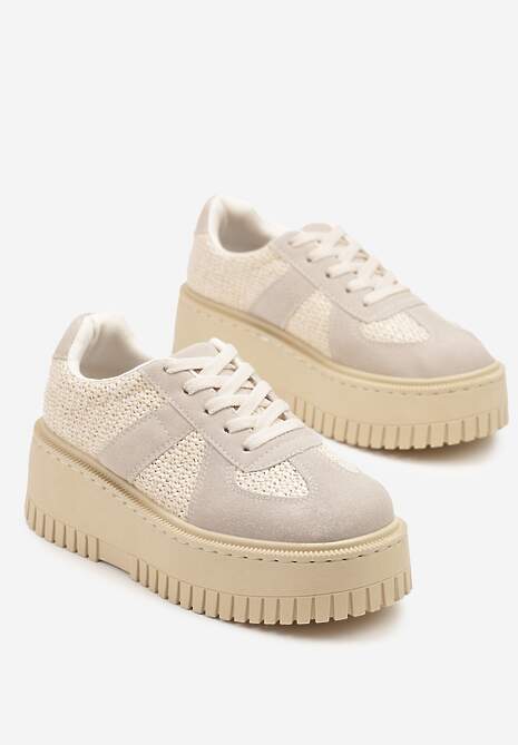 Sneakers Vivesse Bej deschis 5