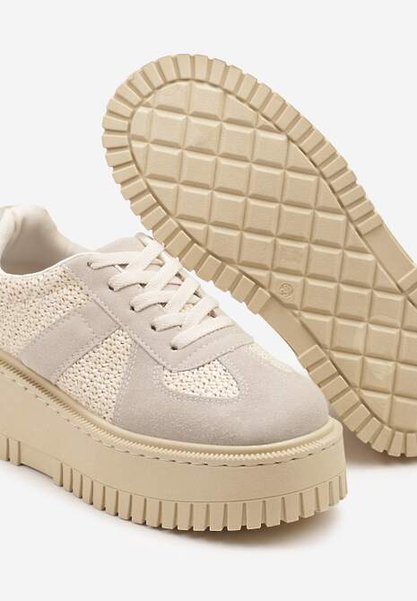 Sneakers Vivesse Bej deschis 6