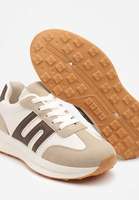 Sneakers Eldvisa Bej închis 6