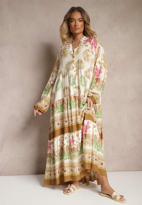 Rochie Aedia Bej 4