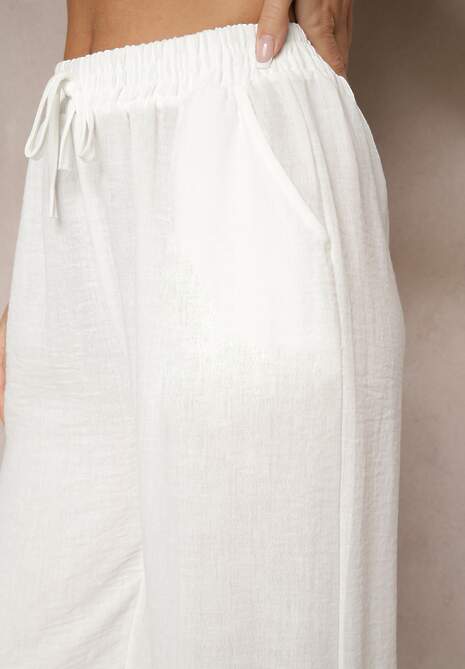 Pantaloni Edilisea Albi 5