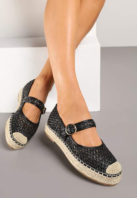 Espadrile Eranwena Negre