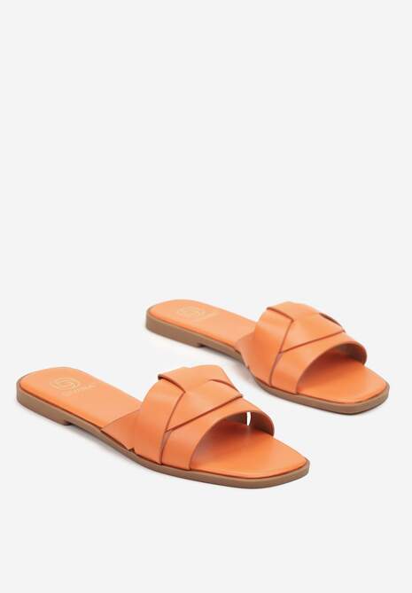 Papuci Davianne Portocalii 5
