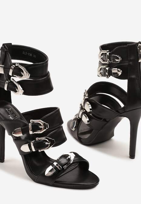 Sandale Lavilione Negre 6