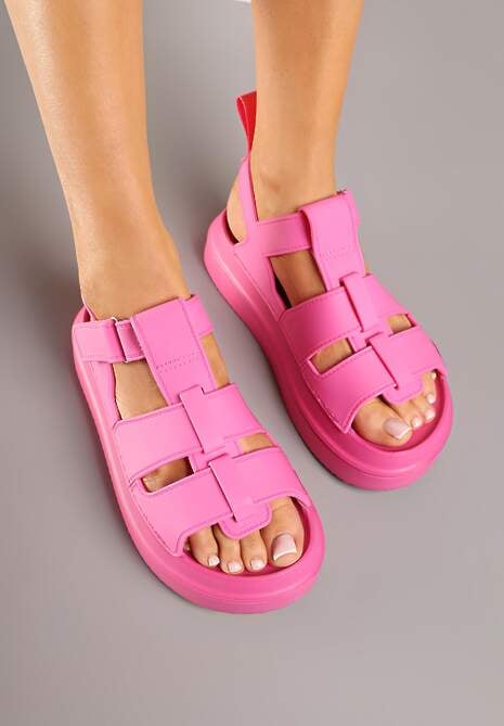 Sandale Faliniela Fucsia 4