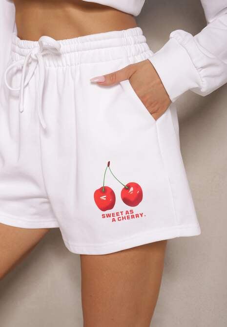 Pantaloni scurți Davivra Albi 5