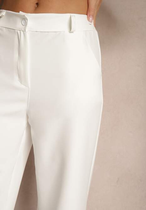 Pantaloni Viviorea Albi 5