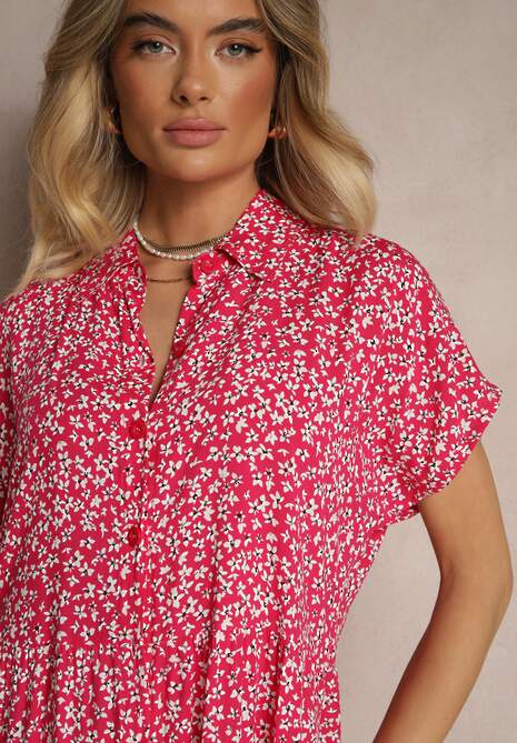 Rochie Sarilon Fucsia 5