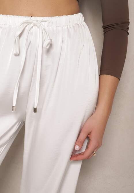 Pantaloni Jerisia Albi 5