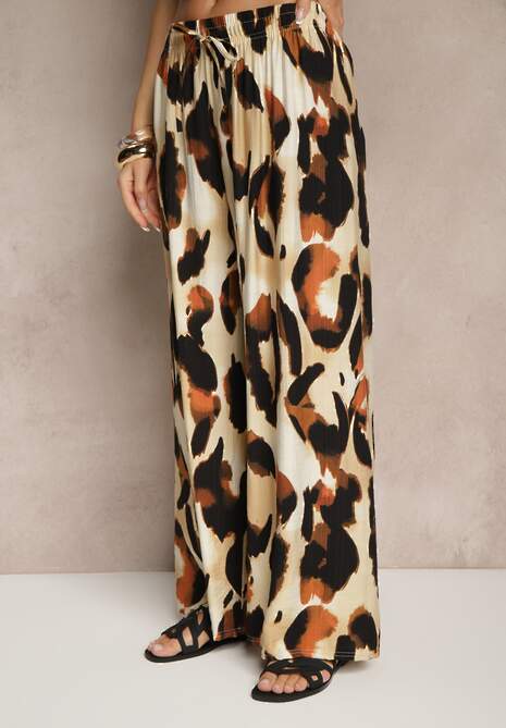 Pantaloni Zeviera Bej 4