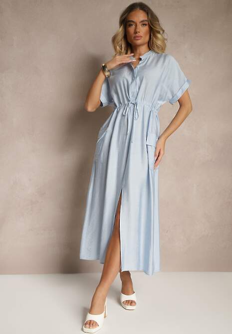 Rochie Pollivia Albastră 4