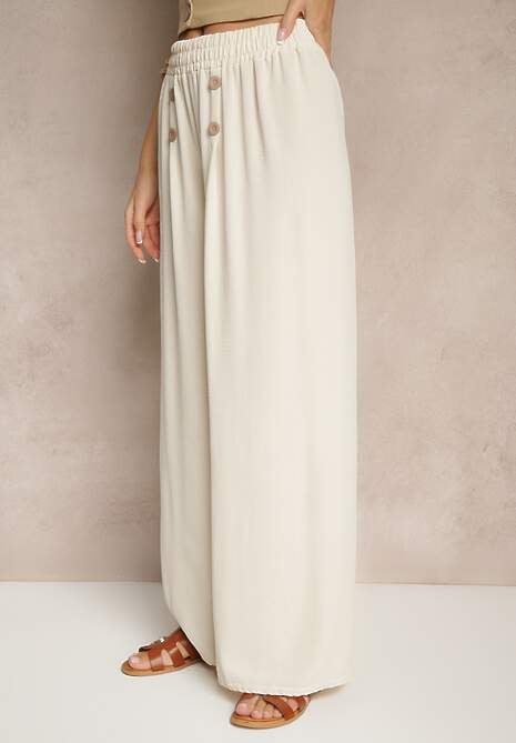 Pantaloni Morritia Bej deschis 4
