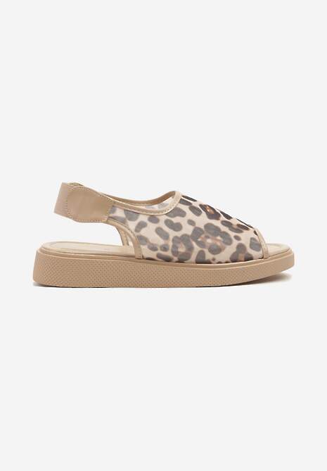 Sandale Hirmoi Imprimeu leopard 4
