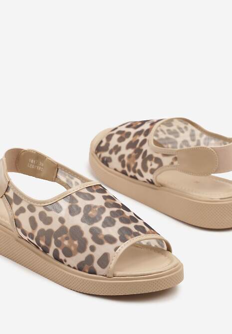 Sandale Hirmoi Imprimeu leopard 6