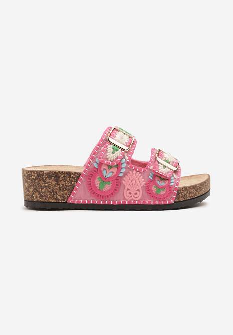 Papuci Faladira Fucsia 4