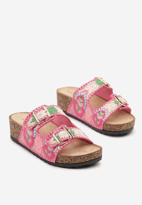 Papuci Faladira Fucsia 5