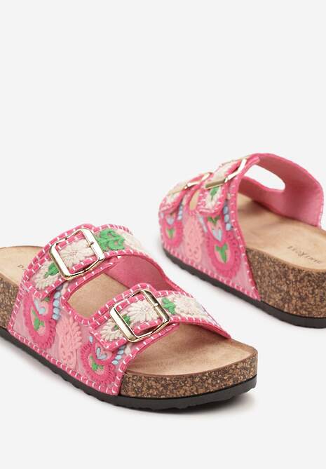 Papuci Faladira Fucsia 6