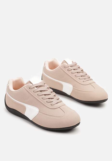 Różowe Sneakersy Typu Klasyczne Tenisówki Zelritia 5