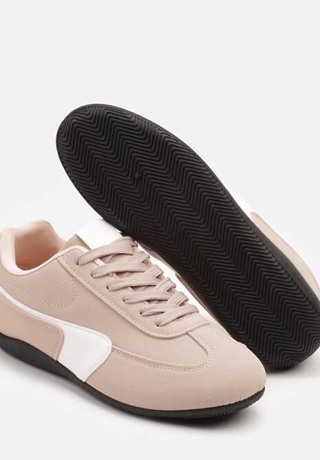Różowe Sneakersy Typu Klasyczne Tenisówki Zelritia 6