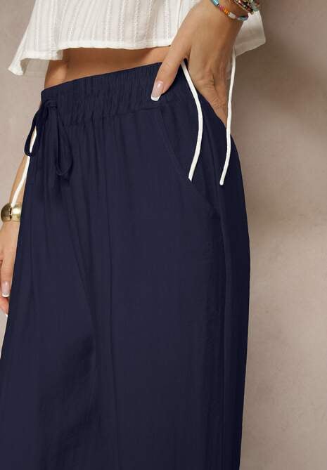 Pantaloni Lannalie Bleumarin 5