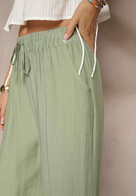 Pantaloni Lannalie Verzi 5