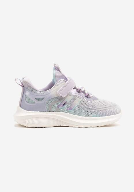 Pantofi sport Neolina Gri cu mov 4