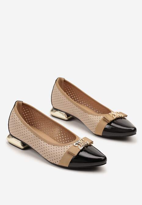 Pantofi cu toc Lisamora Negri 5
