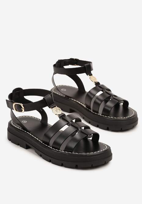 Sandale Annialira Negre 5