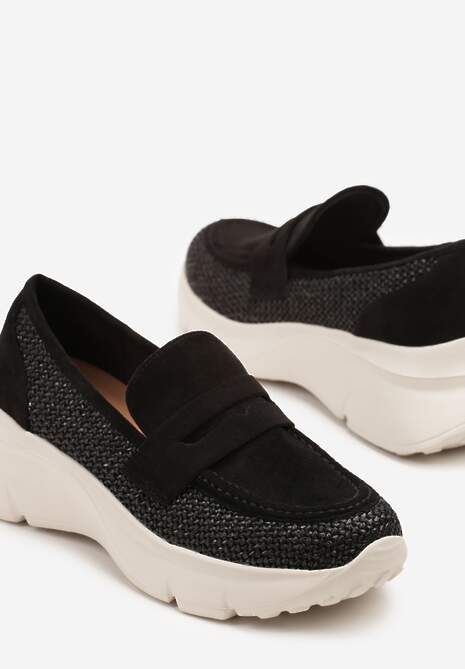 Pantofi casual Eraviella Negri 6