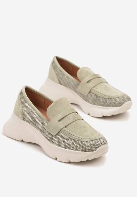 Pantofi casual Eraviella Verzi 5