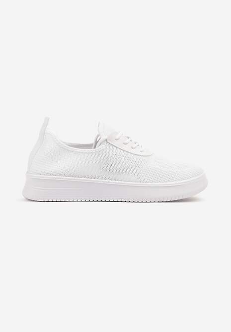 Białe Siateczkowe Buty Sportowe Sneakersy Eravessa 4