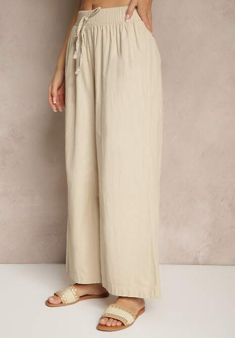 Pantaloni Yaslio Bej 4