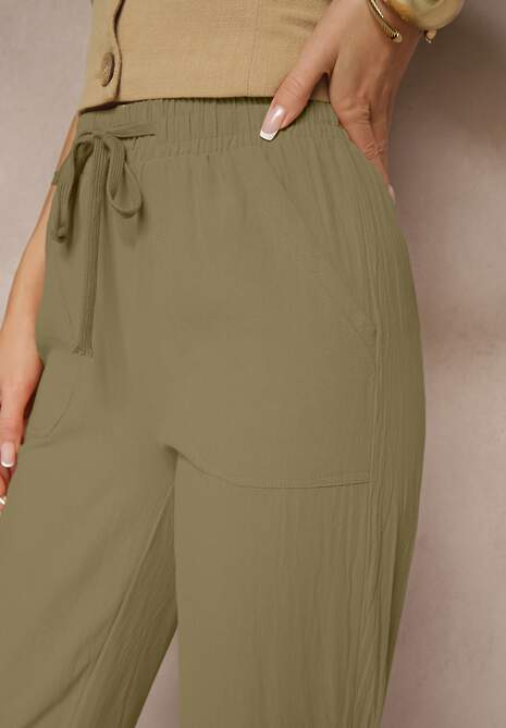 Pantaloni Xarvania Verde închis 5
