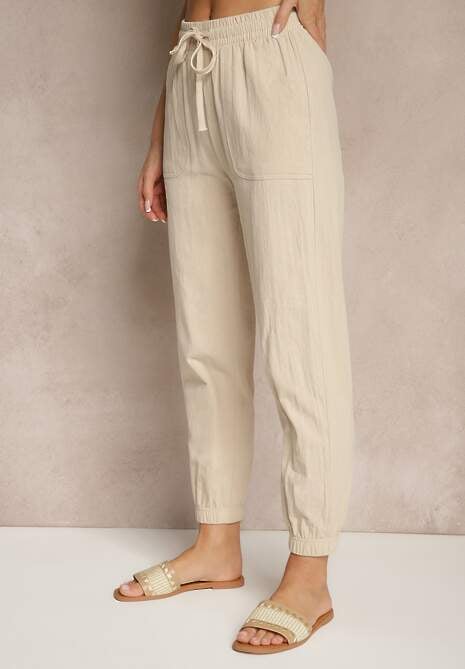Pantaloni Xarvania Bej 4