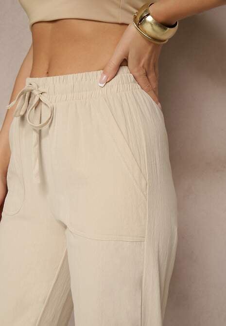 Pantaloni Xarvania Bej 5