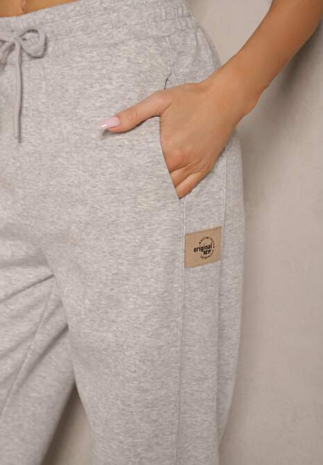 Pantaloni Falaniela Gri deschis 5
