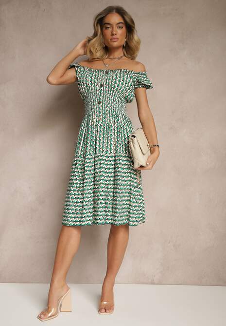 Rochie Ronimera Verde 4